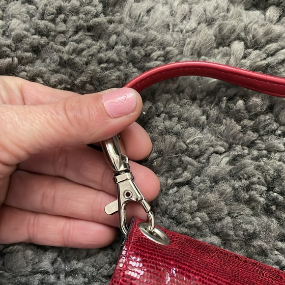 New leather shoulder bag/clutch - Picture 2 of 9